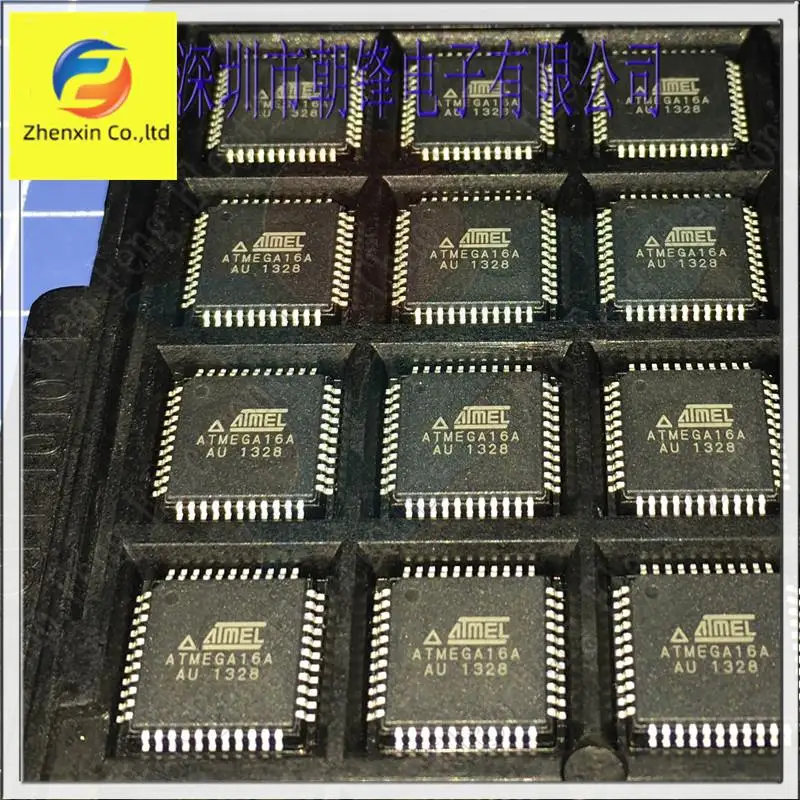 

10pcs original new ATMEGA16A-AU 8-bit AVR 16K flash memory QFP44