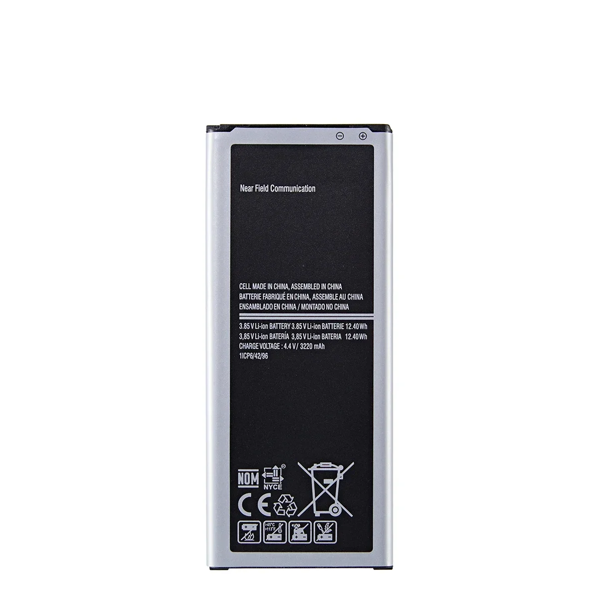 Фото Аккумулятор для Samsung Galaxy Note 4 N910 N910A N910V N910P EB-BN910BBE EB-BN910BBK 3220 мАч, с NFC и без NFC, запчасть для ремонта №5