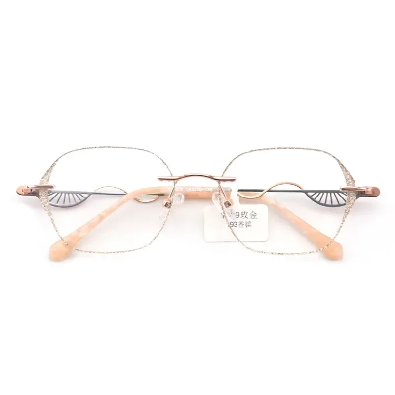 -75 -100 + 125 очки без оправы для близорукости с защитой от синего света