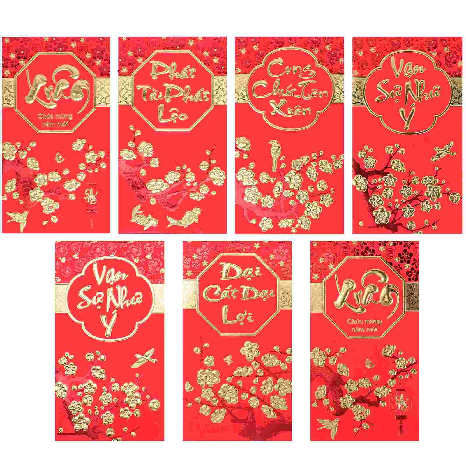 

Red Envelopes Money Year Envelope Chinese New Gift Lucky Packet Wedding Baohong Pocket Festival Spring 2023 Rabbit Cash Hongbao