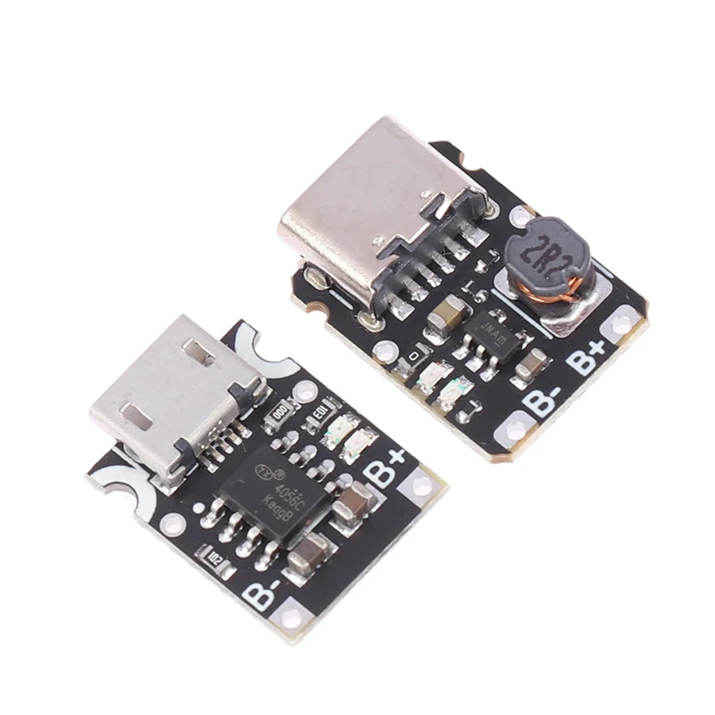 Зарядная плата TP4057 1 А, USB Type-C, литиевая батарея, модуль, полимерная батарея с защитой от перегрева, 1 шт.