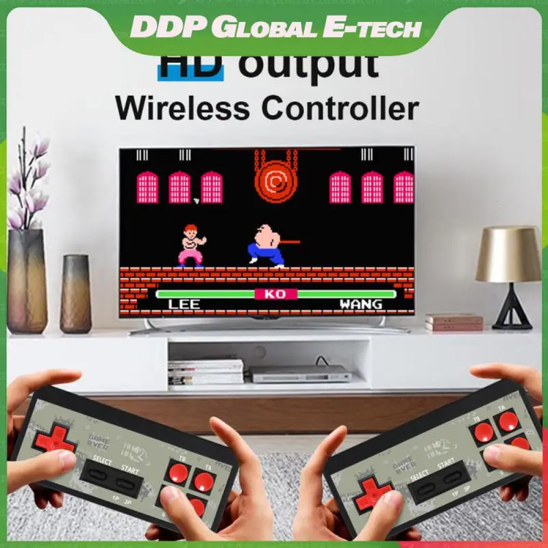 

1800 Classic Games Handheld Game Player Wireless Gamepad Av Output Tv Game Console Portable Usb Video Game Console New Retro