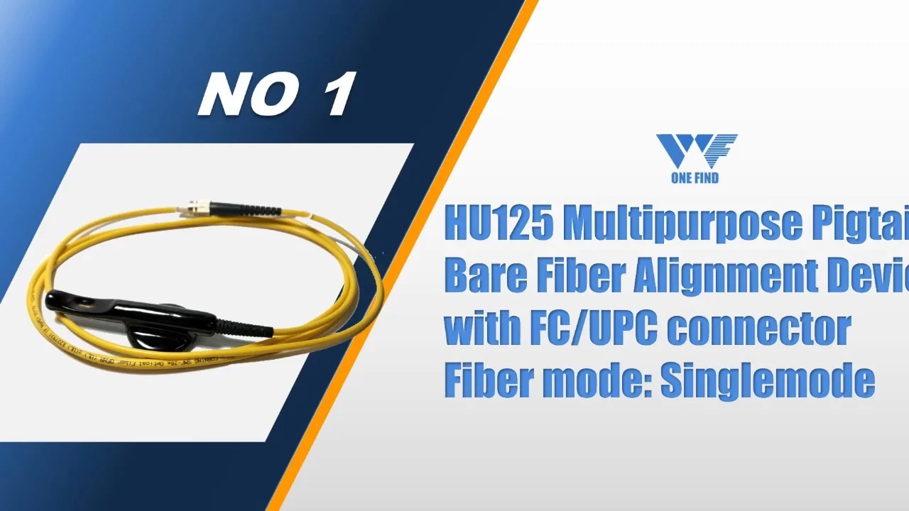 

chinese good quality multipurpose Pigtail HU125 Bare Fiber Alignment Device HU125 FC or SC adapter