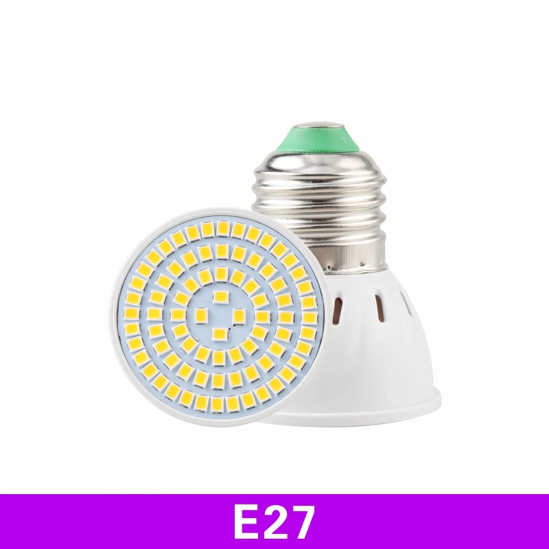 

Duncelri Светодиодная лампа GU10/MR16/E27/E14 220В 48/60/80LED