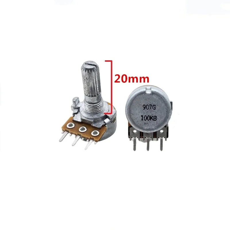 2 шт. потенциометр усилителя мощности ALPS RK16 A10KX2 B10KX2 B50KX2 B100KX2 B10K B20K B50K B100K 6pin 3pin новые аксессуары (art.: 3920d265b2016) - 3920d265b2016