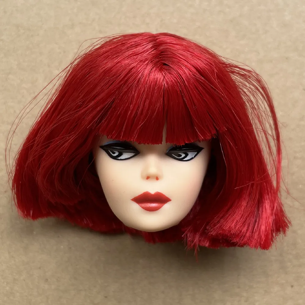 

Голова с укорененными волосами ST MENGF MIZI, принцесса принца, лысая, головы для кукол, аксессуары для кукол, пустое лицо, 1/6 размеров, головы для кукол