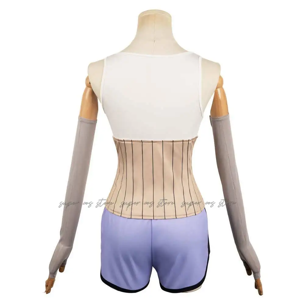 Аниме Dandadan Seiko Ayase Косплэй женский костюм для девочек сексуальный жилет шорты