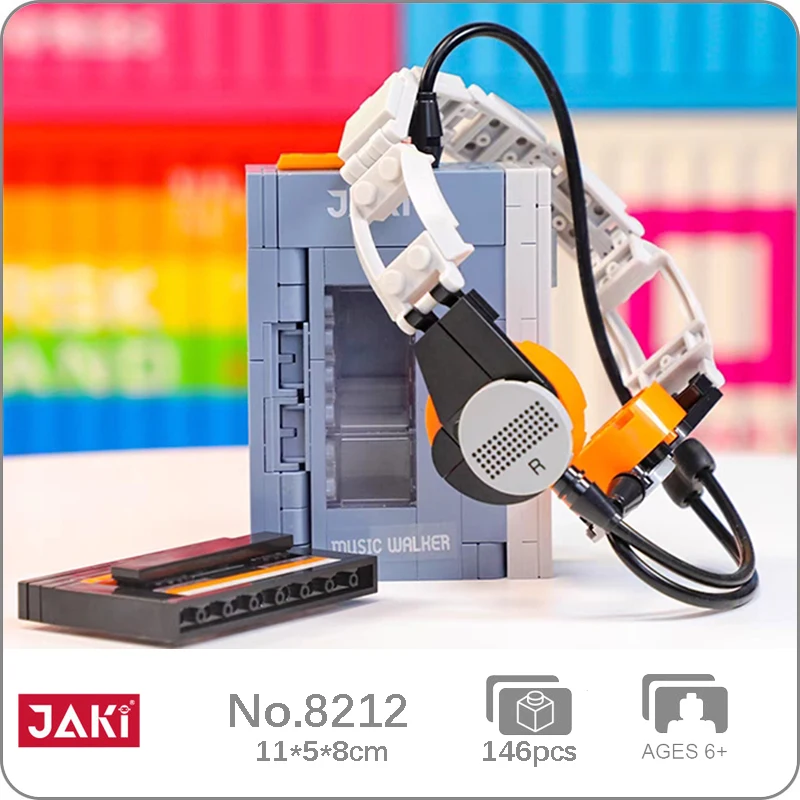 Song Radio Earphone Machine Mini Blocks Bricks Building Toy For Children No Box