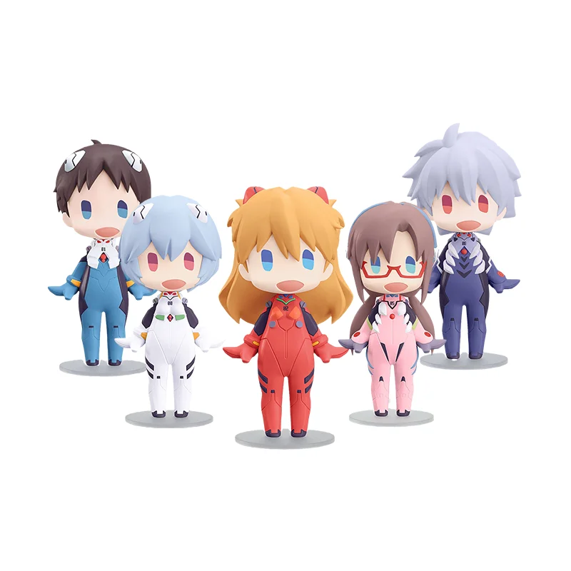 

GSC EVANGELION Anime Figure HELLO! GOOD SMILE Asuka Langley Soryu Ayanami Rei Action Figure Toys for Kids Gift Collectible Model