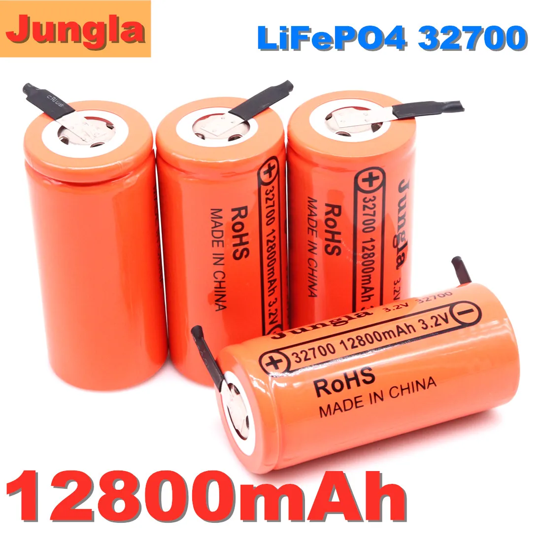 

Аккумулятор LiFePO4 высокой емкости 2023 в, 3,2, 32700 мАч, 12800 Ач, 50 А, максимальная мощность разряда батареи высокой мощности + никелевые пластины