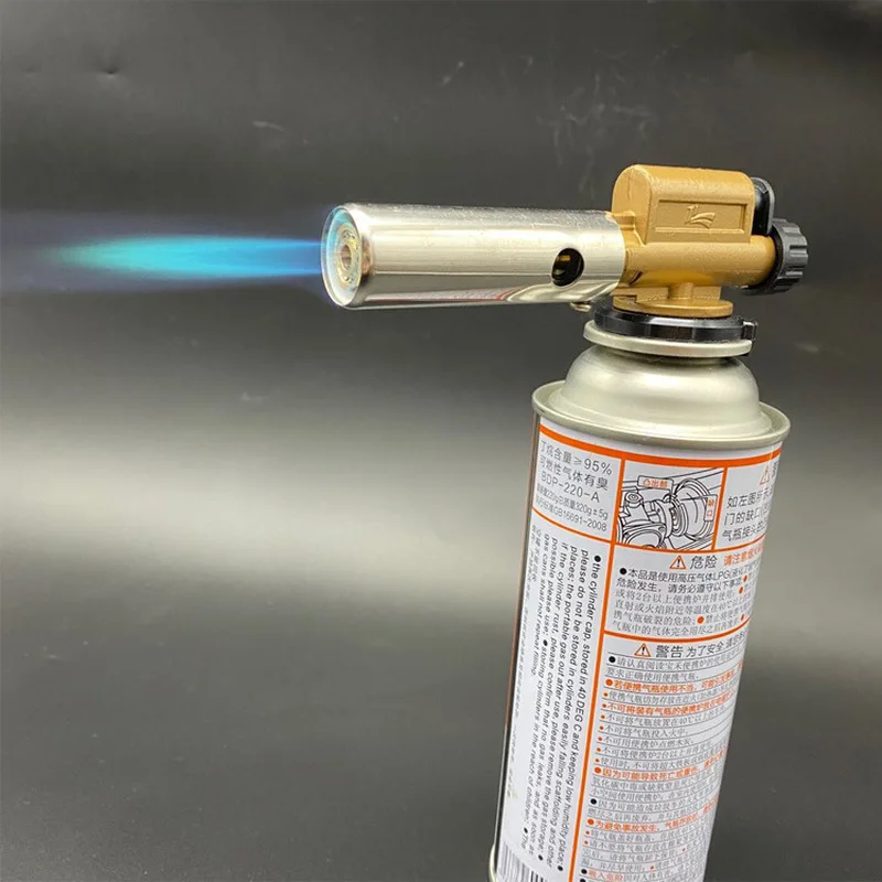 Металлическая электронная зажигательная медь пламя Бутан газовая горелка