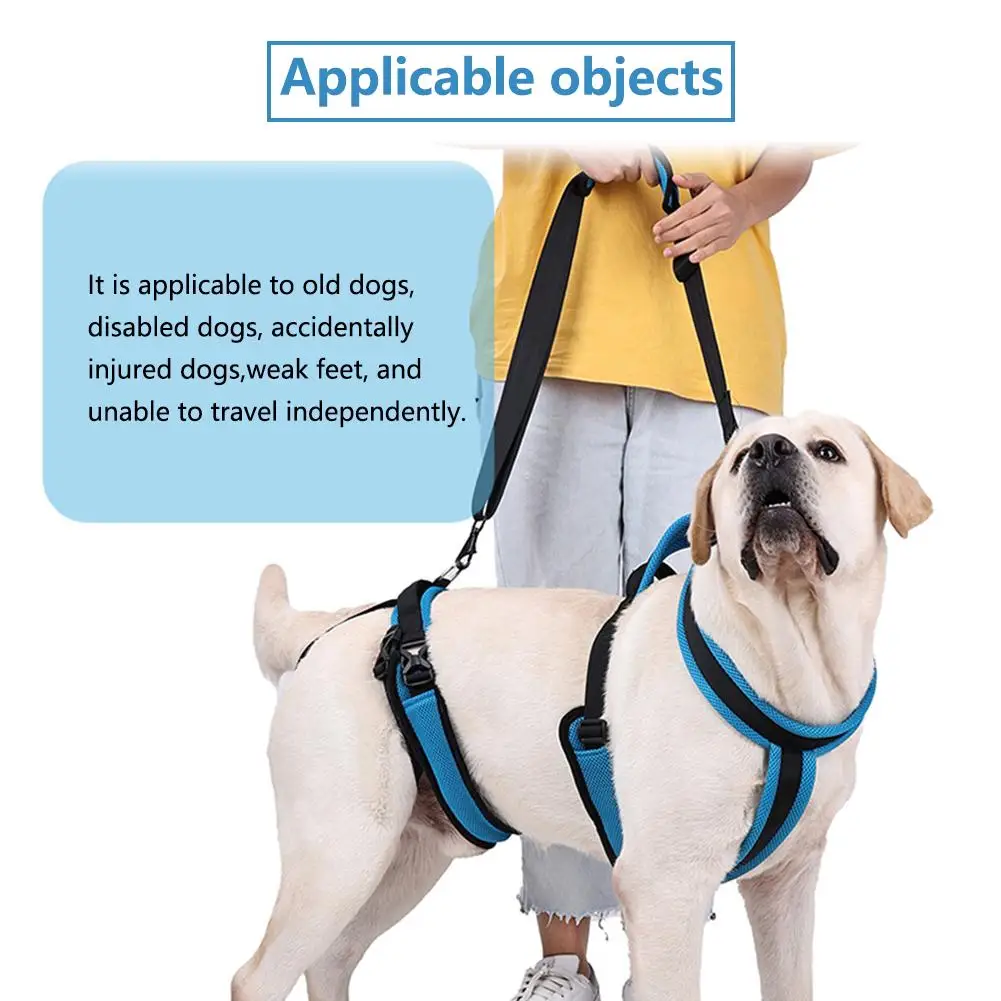 

Dog Lift Harness Support Recovery Sling Pet Rehabilitation Dog Carry Sling for Old Disabled Joint Injuries Arthritis Dogs Walk