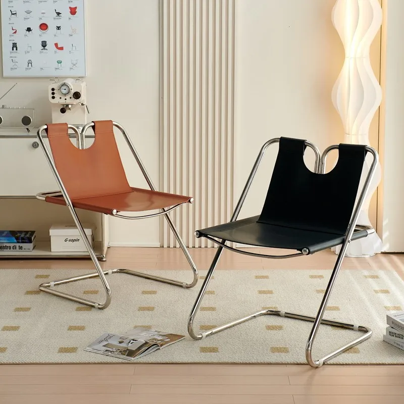 MOMO простой обеденный стул современное седло кожаное утолщенное кресло