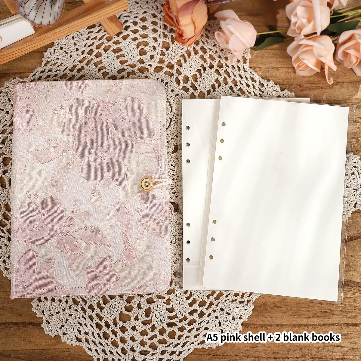 

Блокнот JIANWU A5 с вышивкой