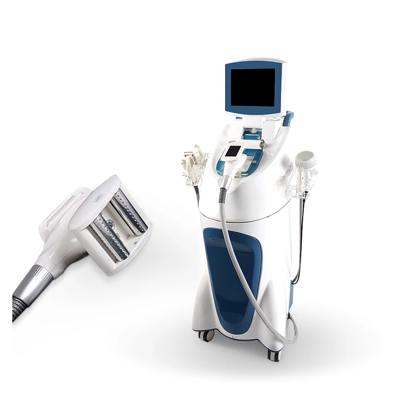 V9 RF masajeador de rodillo al vacío cavitación 5 en 1 cuerpo de adelgazamiento ultrasonido aprobado CE tecnología vientre reduc