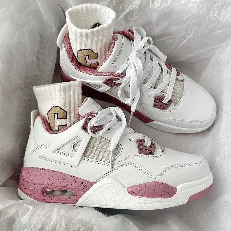 Women's Thick Soled Sneakers 2023 Spring New Designer Air Cushion Daddy Shoes Fashion Platform Ladies Casual Vulcanized Shoes