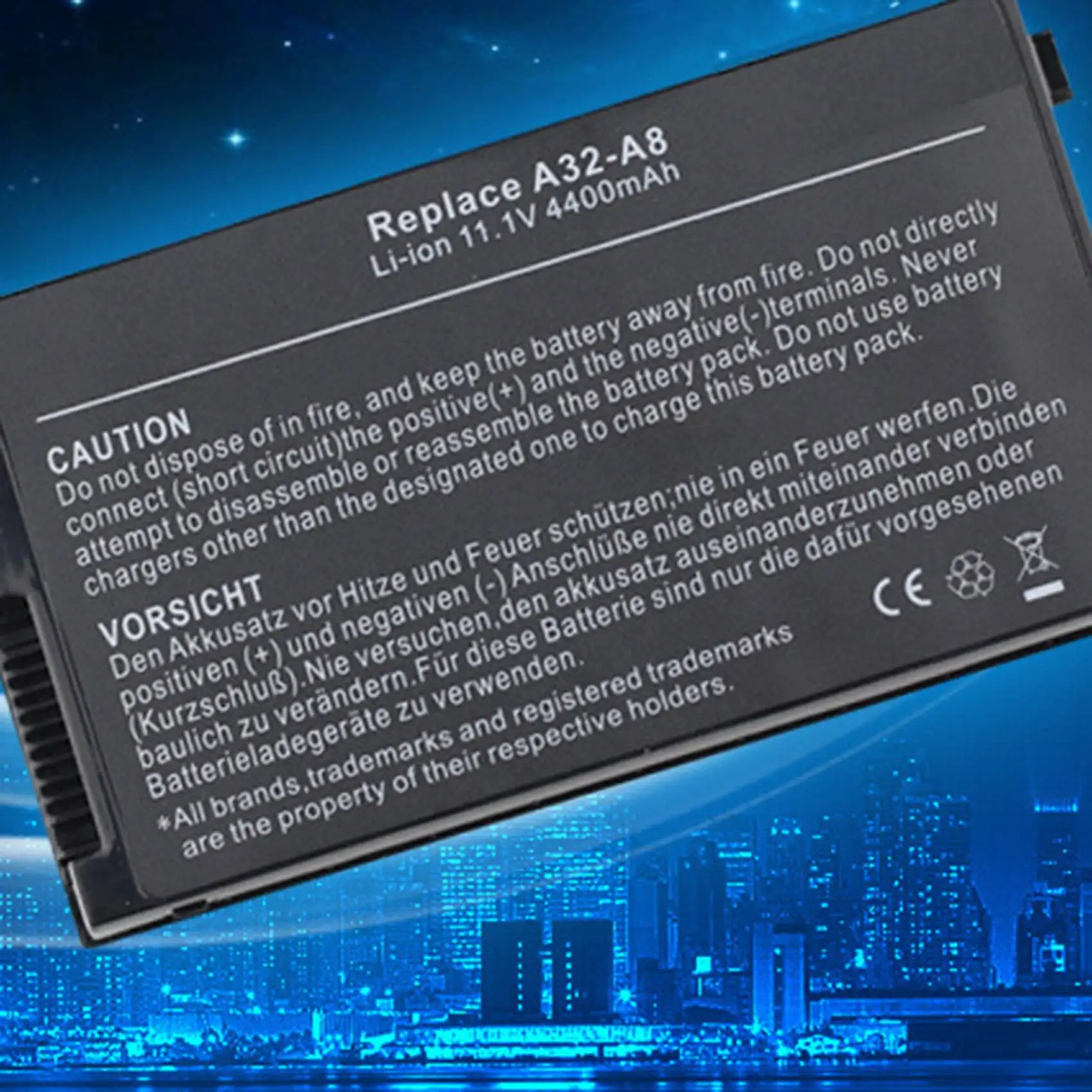 Подходит для ASUS A32-A8 F8S X81S Z99 Аккумулятор ноутбука 6 ячеек