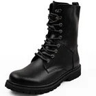 Мужские военные ботинки, зимняя обувь, теплые кожаные ботинки, обувь, ковбойские тактические ботинки, мужская повседневная обувь для мужчин, размеры 38-48