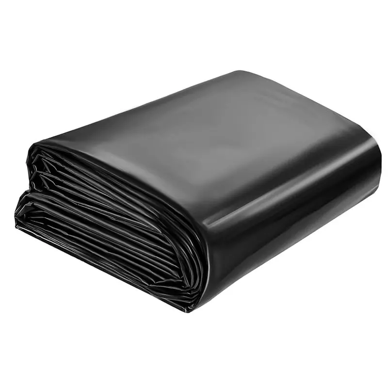 Фото Пленка для пруда ABHI-7X10 футов, HDPE, утолщенная, для наружных прудов, для водопадов, черная. №1