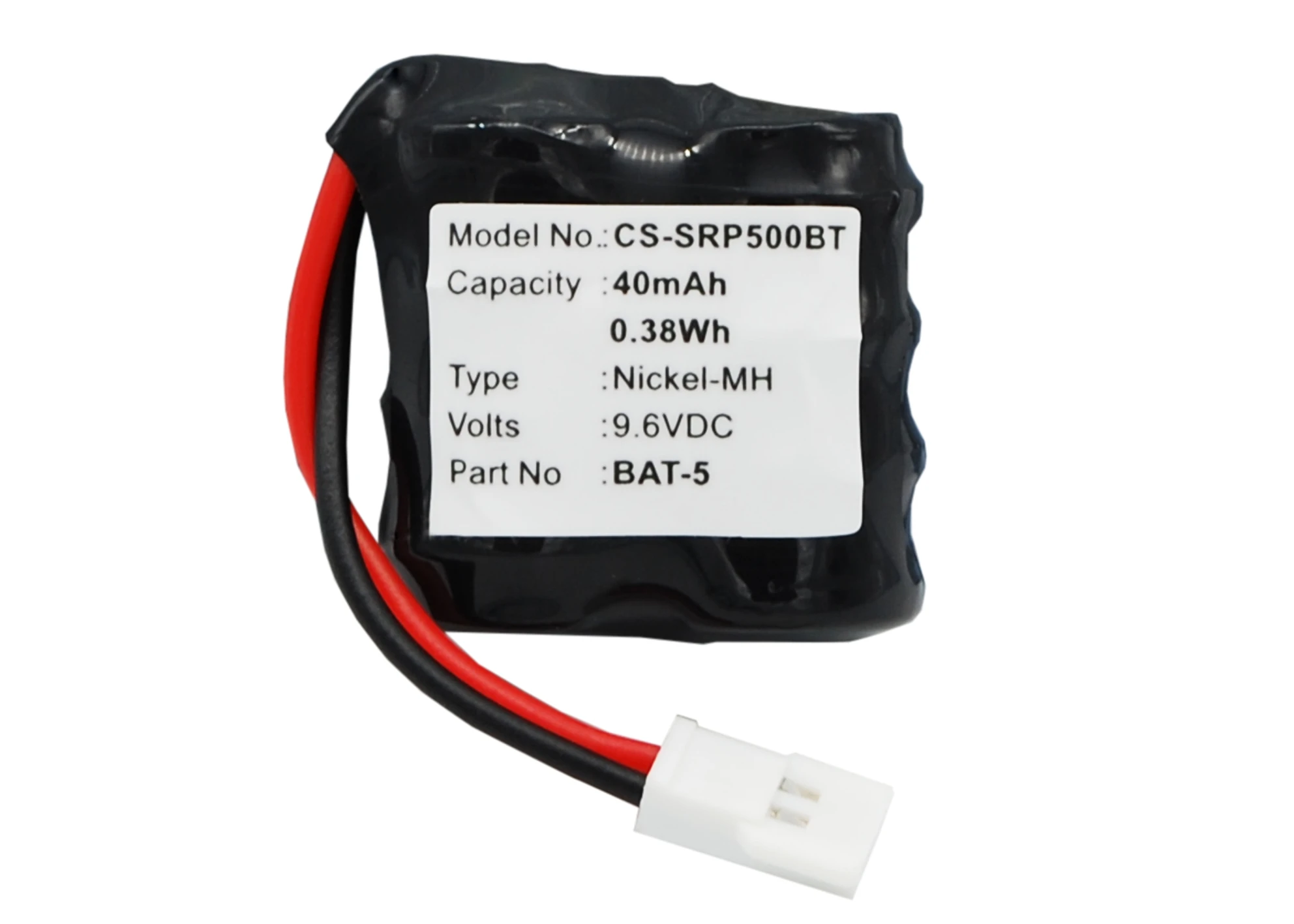 

CS запасная батарея для разметки фотометрических параметров, Φ, Φ 40mAh/0.38Wh