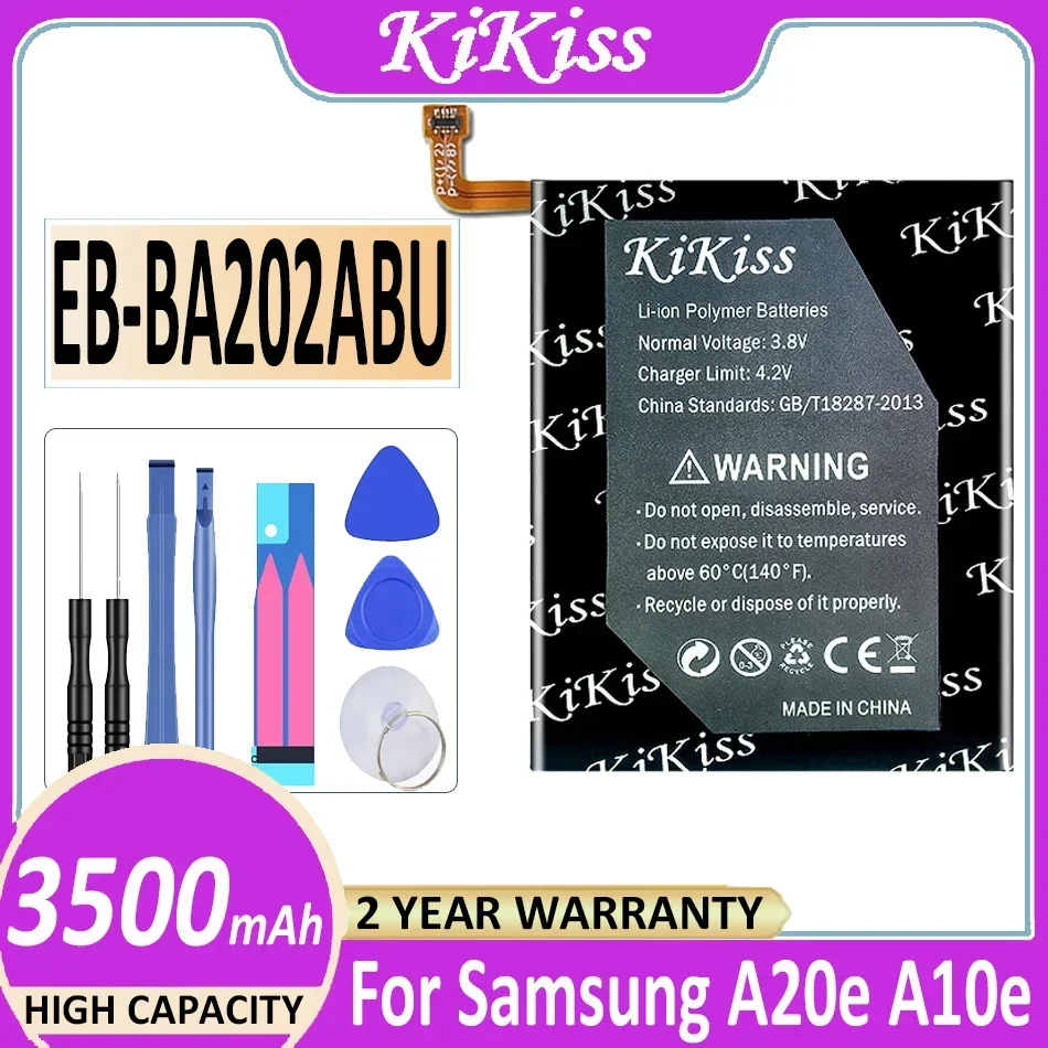 Аккумулятор KiKiss для Samsung GALAXY A20E A10E A102W A102U A202F