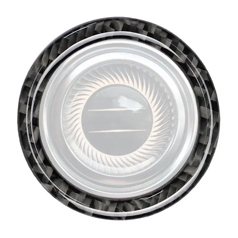 

Декоративное кольцо для запуска с одной кнопкой, декоративное кольцо из углеродного волокна, Автомобильный ключ, старт-стоп, внутреннее украшение для Mercedes-Benz CE-Class