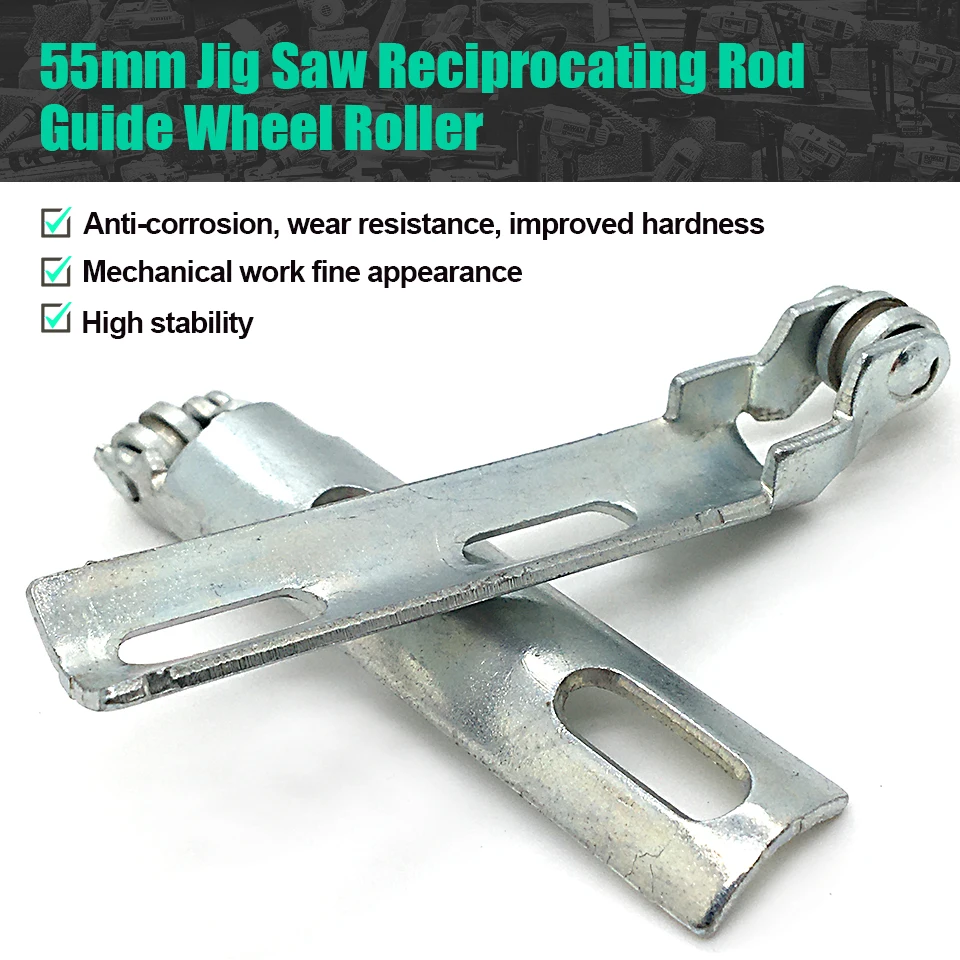 2Pc Guide Wheel Roller Replace For Hitachi 55mm Jig Saw Reci