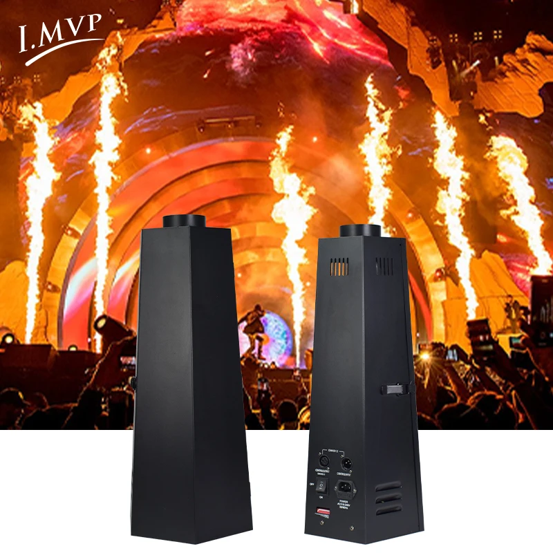 Недорогая и управляемая DMX машина для пламени 150 Вт Шестигранная пламенной струи