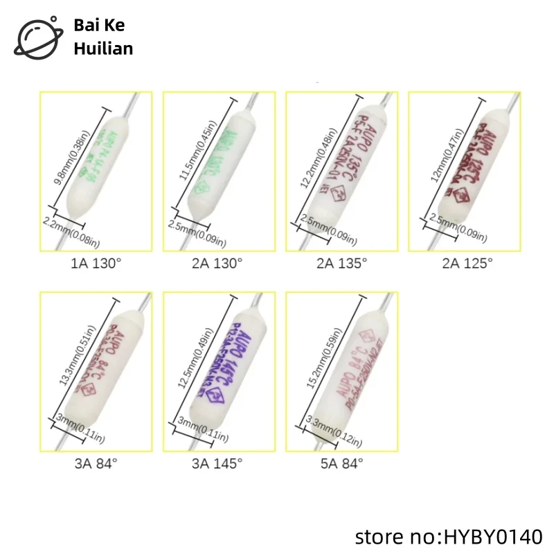 1 шт./лот AUPO переключатель контроля температуры температурный предохранитель
