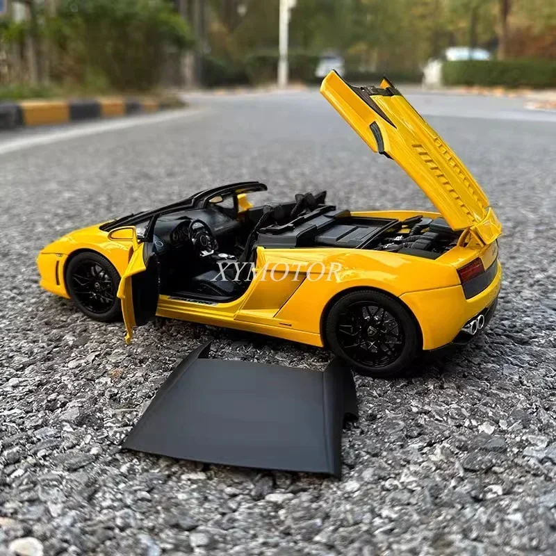 Norev 1:18 для Lamborghini LP560-4 литая модель автомобиля хобби дисплей желтые игрушки