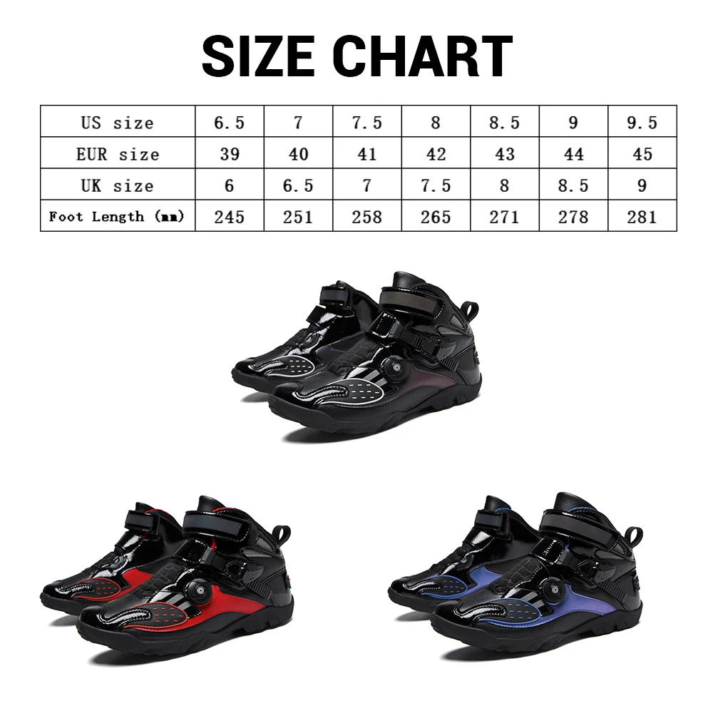Motorcycle Riding Boots Motorcross Men Shoes Off-road Racing Sports Outdoor Breathable Boots For Summer Winter enlarge