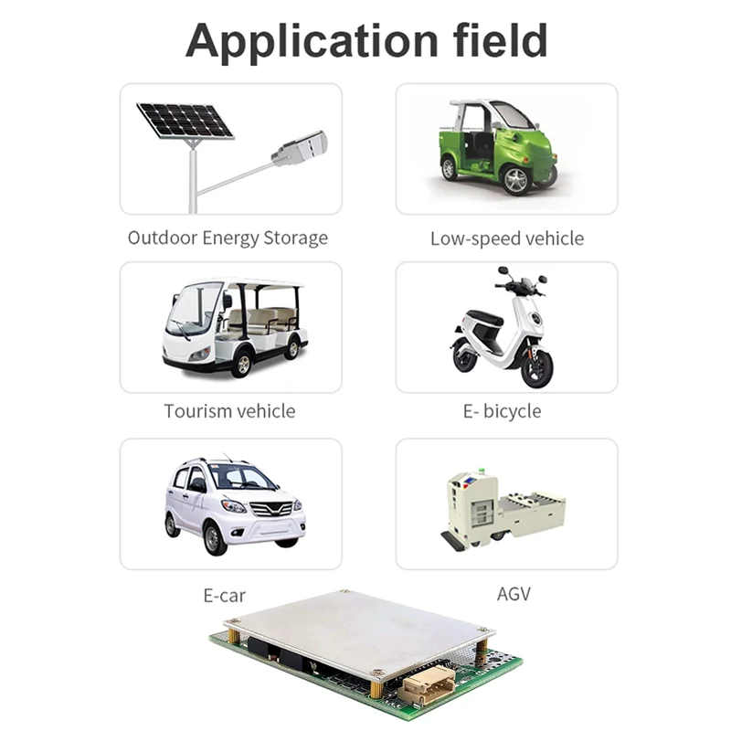 

4S 12.8V 50A Lithium Iron Phosphate Battery Protection Board with Balanced Solar Photovoltaic Power Inverter Power Tools