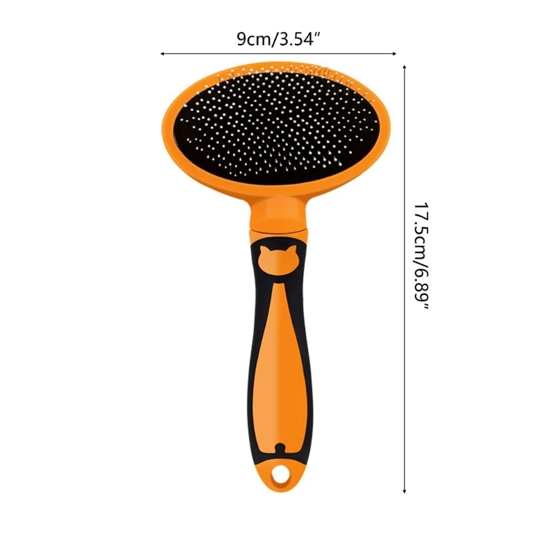 

Pet Brush Deshedding Slicker Comb Comfort Handle Cats Brush for Shedding and Grooming for All Long or Short Hair Pet
