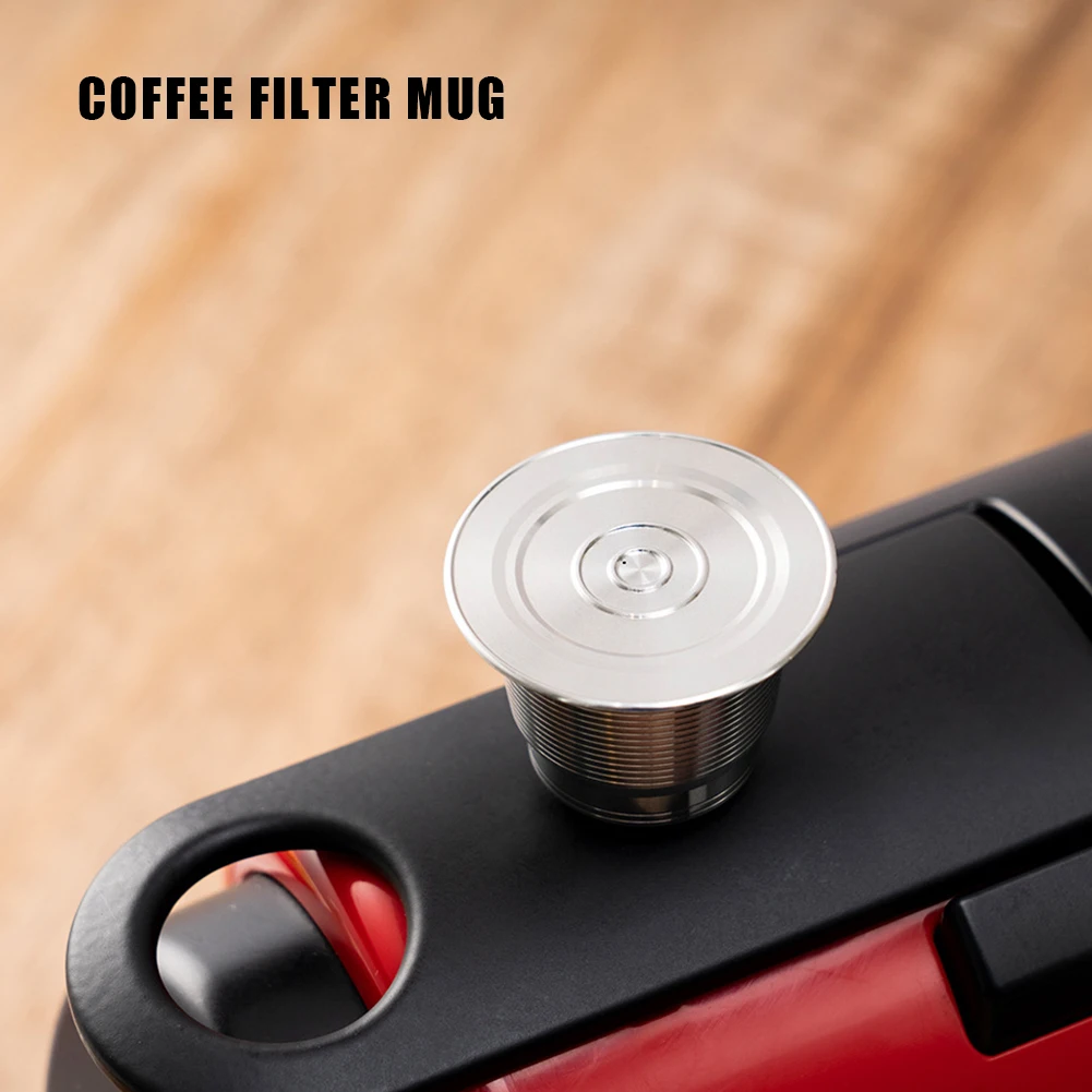 

Многоразовый фильтр для кофе, сменный многоразовый фильтр для кофе, чашка из нержавеющей стали, капсула для кофе без БФА для кофеварки