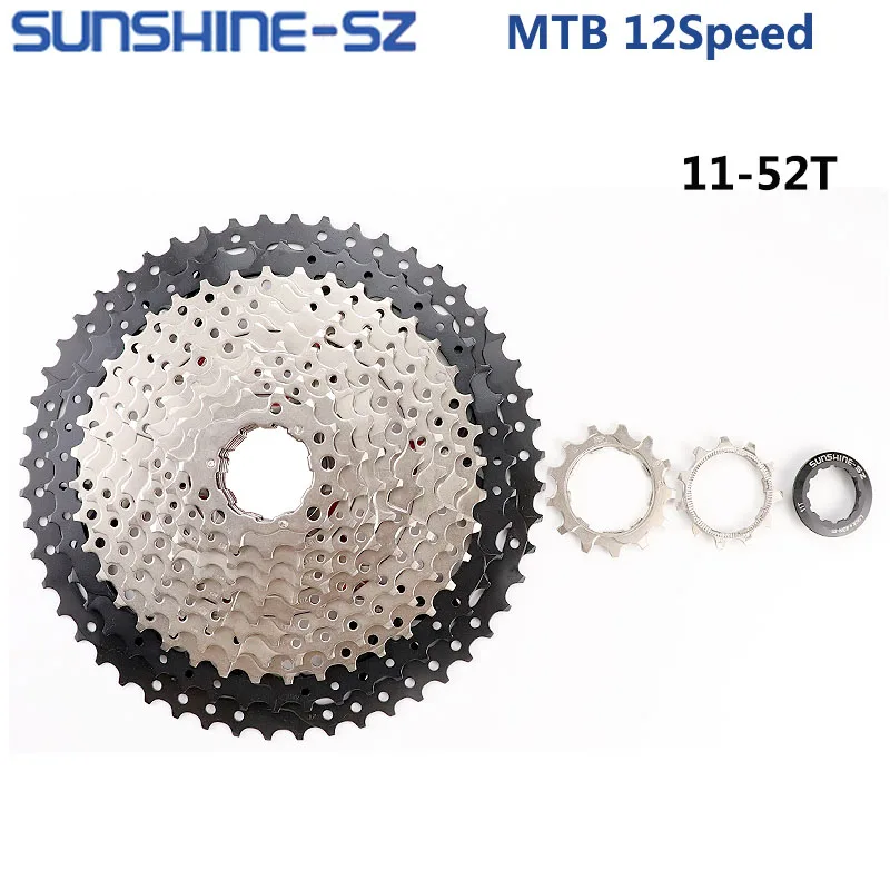 SHIMANO DEORE M6100 1x12 Speed derailleur Groupset MTB Mountain Bike M6100 shifter Rear Derailleur Sunshine Cassette 52T 50T 46T