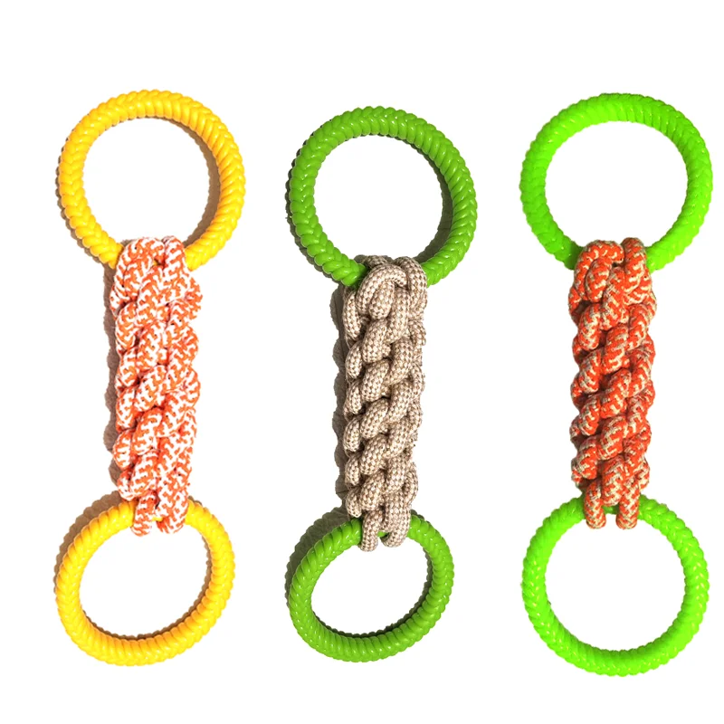 

44CM Large Pet Cotton Rope Toy Durable Dog Toys Dog Chewing Toy Dog Pull Toys Tug Training Pet Toys Bite Chew Toys Pet Supplies