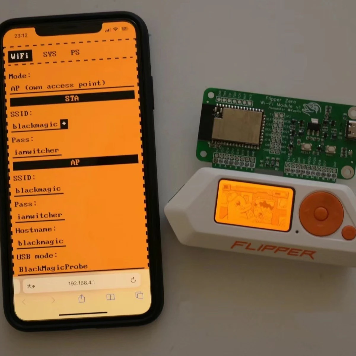 Плата разработки Flipper ZeroWi-Fi NRF24 + ESP32 CC1101 Антенный модуль Flying Squirrel ESP8266