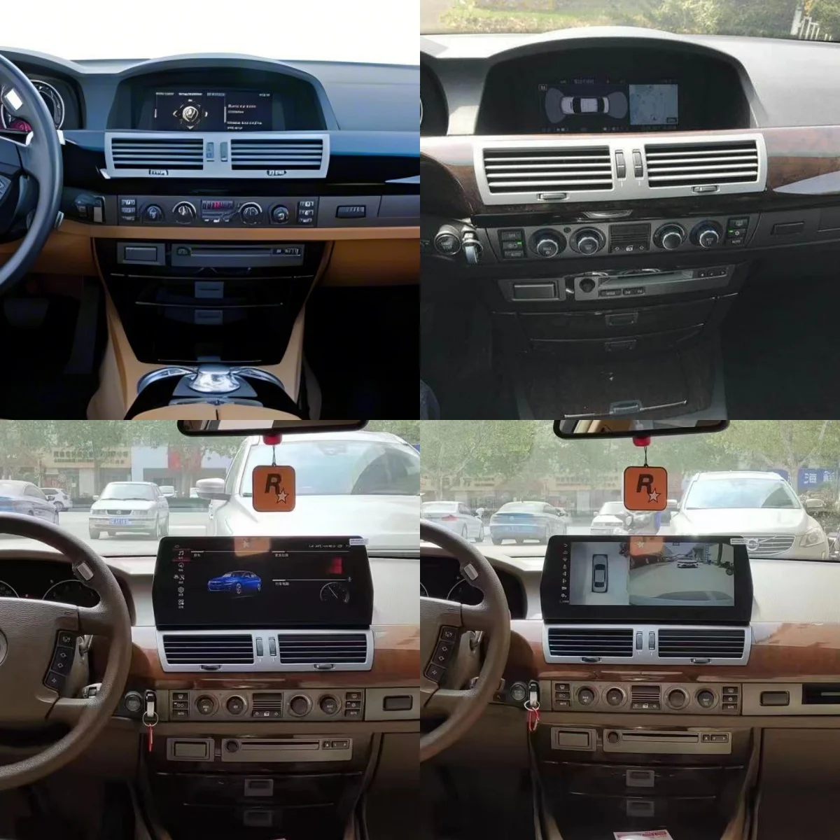 Touch Screen For BMW 7 Sieres E65 E66 2001-2009 Radio Multimedia Android13 Car GPS Navigation Headunit Carplay DVD Player