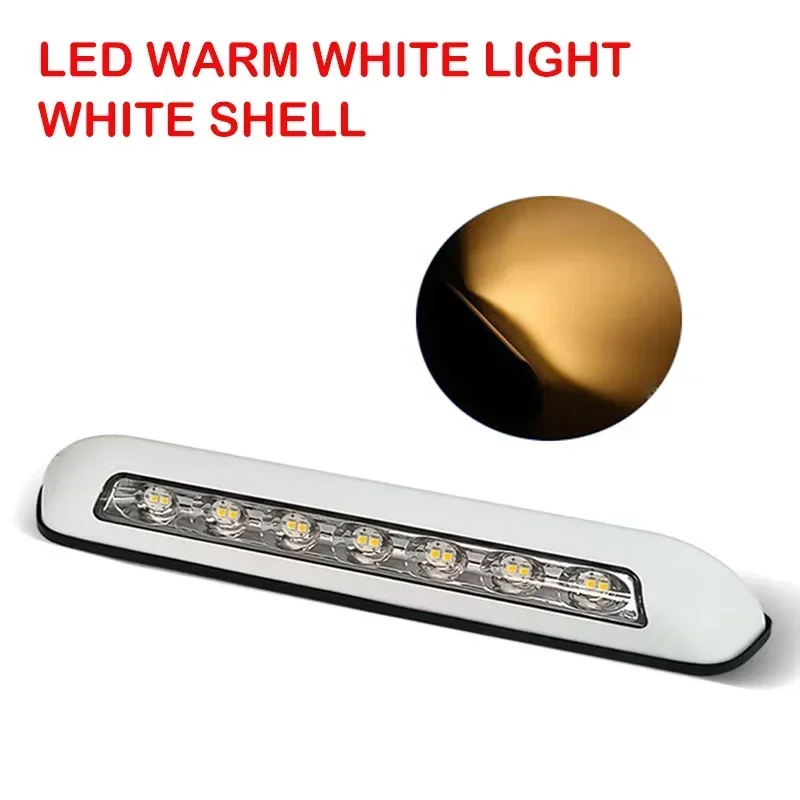 

12 В/24 В светодиодный тент для крыльца, водонепроницаемый дом на колесах, караван, внутренние настенные светильники, световая панель, фургон, кемпер, прицеп, аксессуары для автофургона