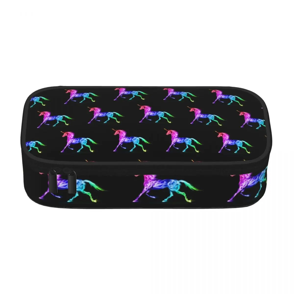 

Colorful Unicorn Pencil Case Fantasy Pretty Kawaii Large Zipper Pencil Box University Teenager Pen Bags