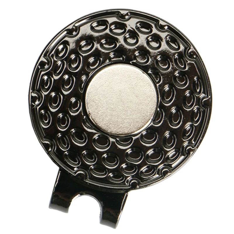 

Zinc Alloy Golf Hat Clip Magnetic Golf Hat Clips Golf-Ball Aiming Marker Professional Golf Training Aids Accessories