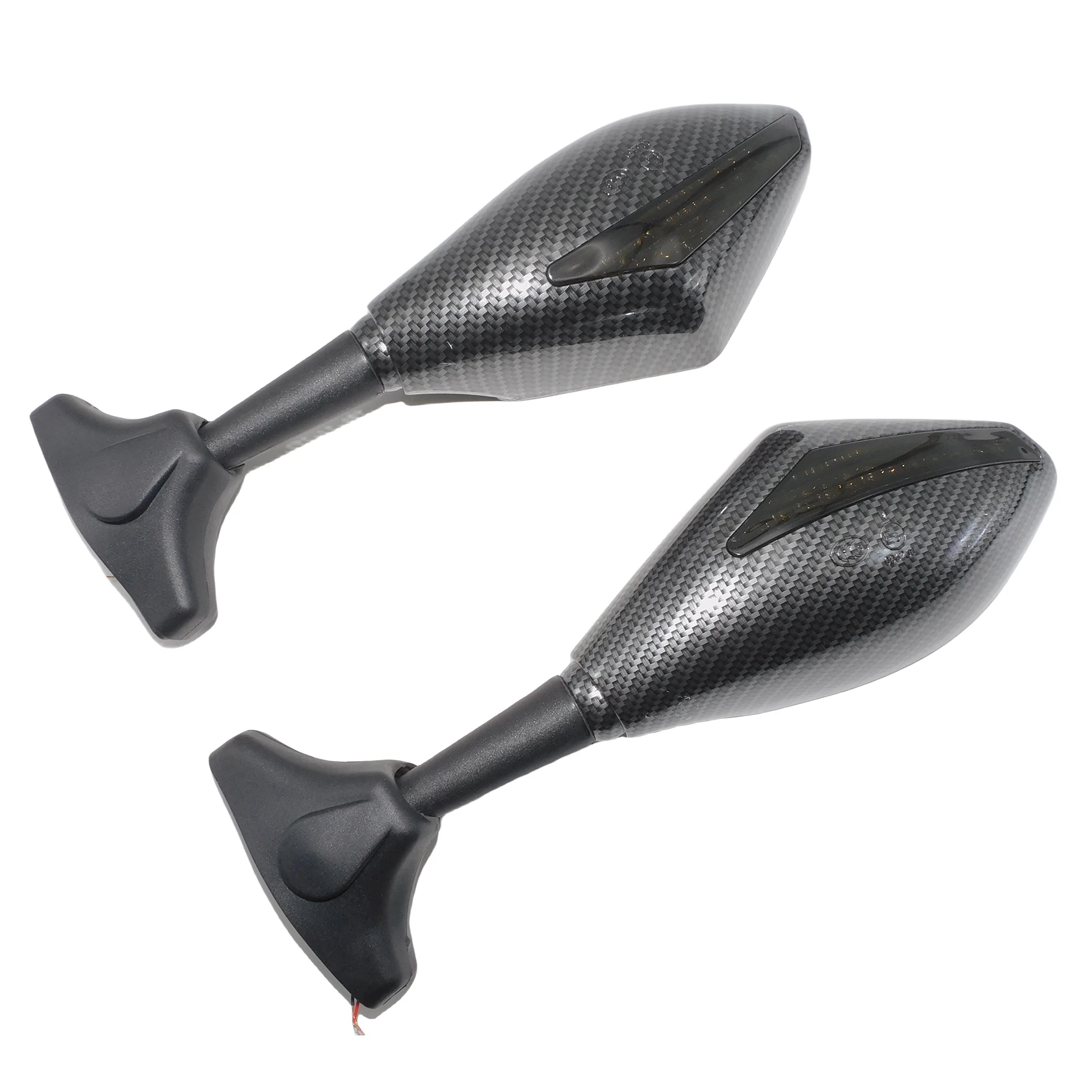 

Универсальное зеркало заднего вида для мотоцикла с/светодиодным указателем поворота для Suzuki GSX-R125 GSX-R750 GSX-R1000 GSX250R GSX650F SV650S