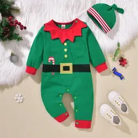 Baby Bodysuits Clothes Ropa My First Christmas New Born Toddler Girl Red Long Short Romper Jumpsuit Outfit Christmas Gifts 2022