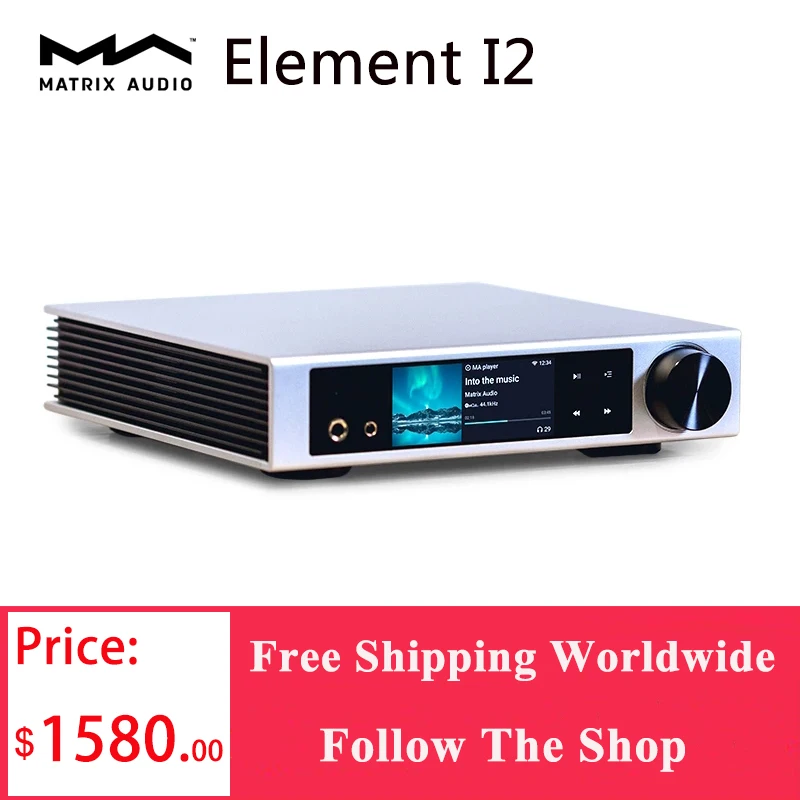 Матричный элемент I2 музыкальный стример HDMI ARC Player ES9038Q2M DAC усилитель для наушников