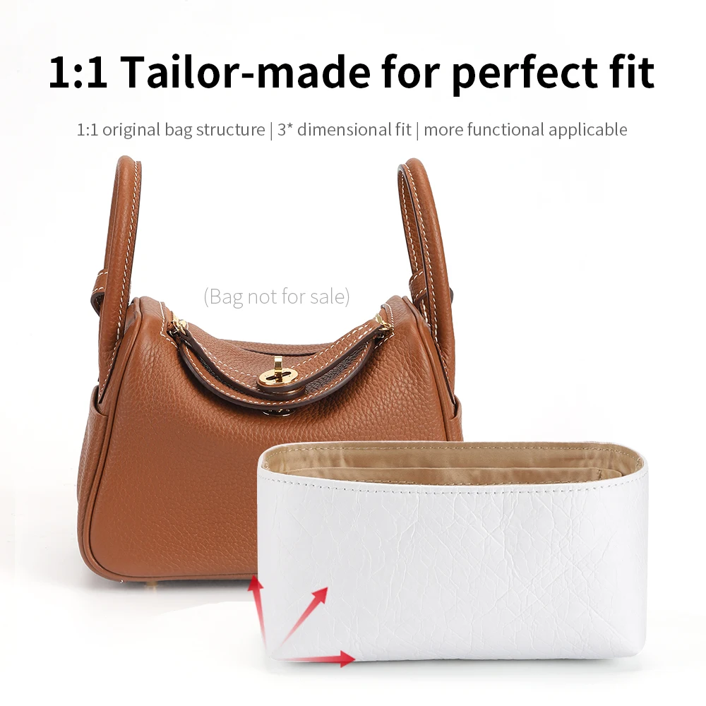 Внутренняя сумка-органайзер WUTA бумажная вставка Dupont для Hermés Lindy Mini 26 30 сумка-тоут