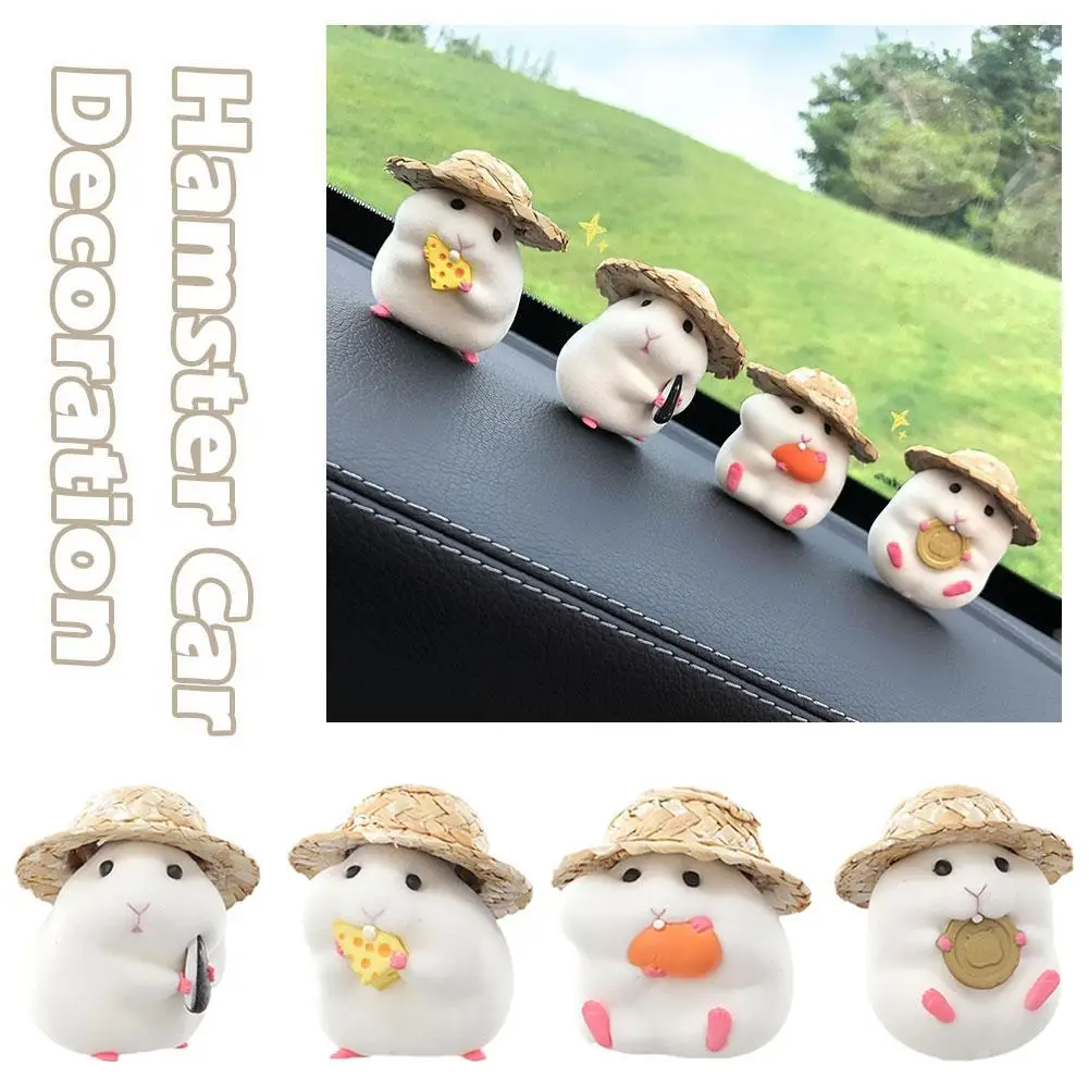 

1 шт., мини-хомяк для украшения автомобиля