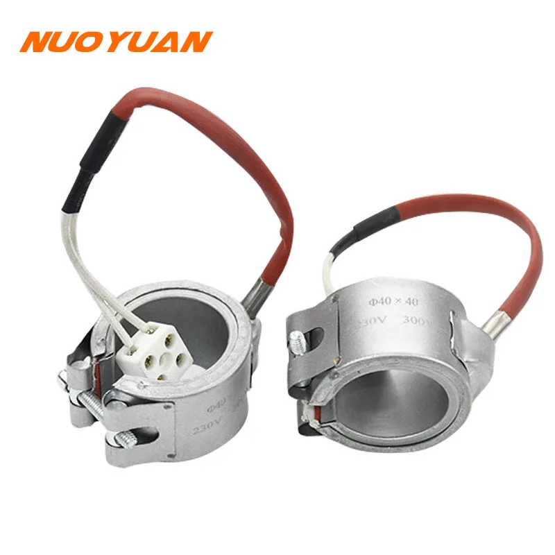 Id50 мм Электрический ленточный нагреватель для литьевой машины 230 В алюминиевый корпус с соплом керамический нагреватель 300-500 градусов