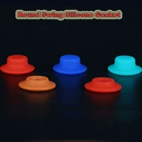 10pcs swing round silicone rubber hole caps plug cover gasket blanking end caps seal stopper food grade material