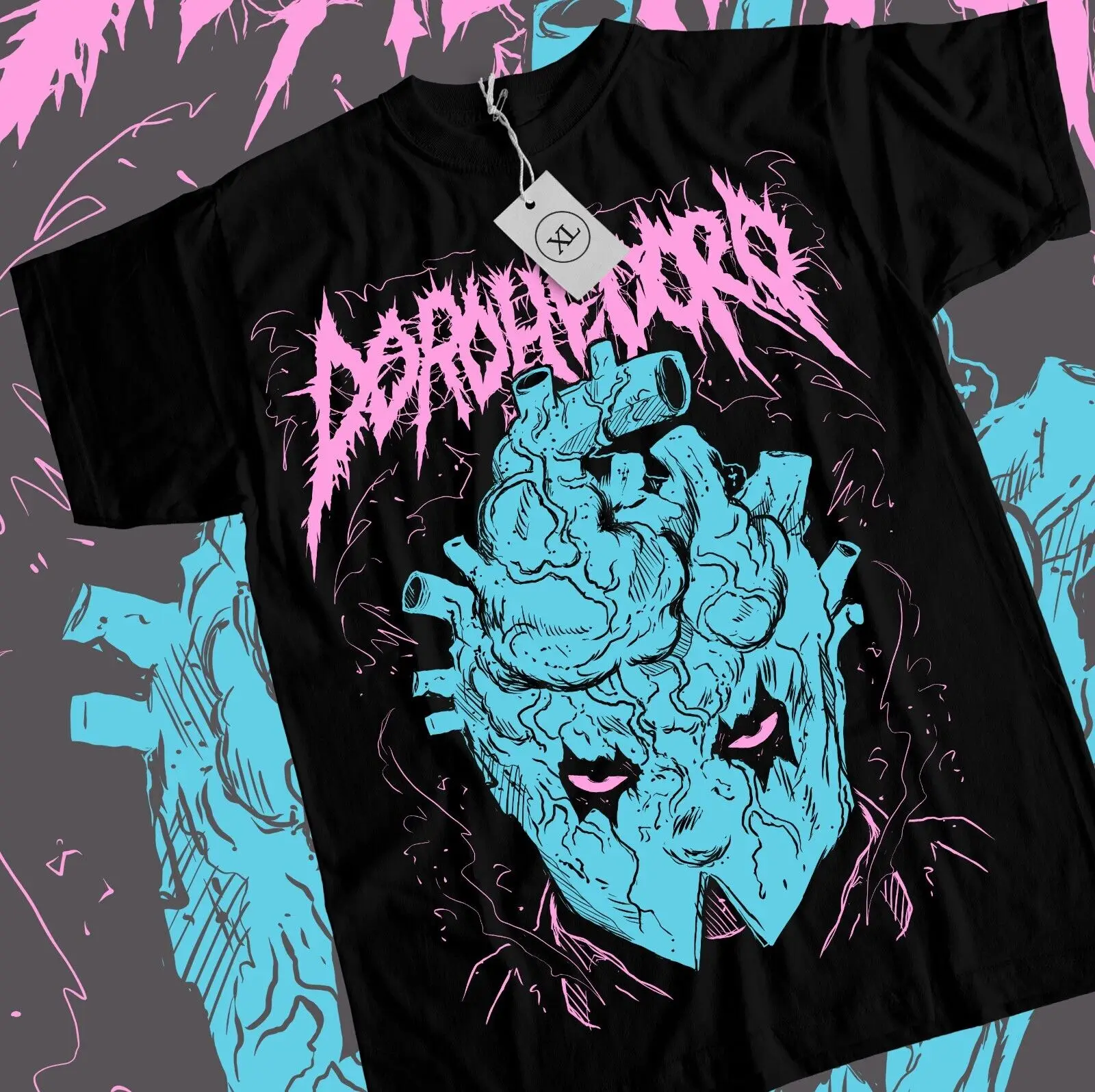 Футболка Dorohedoro Shin Ebisu Ной Каiman Никадо Ужасы Забавная рубашка всех размеров