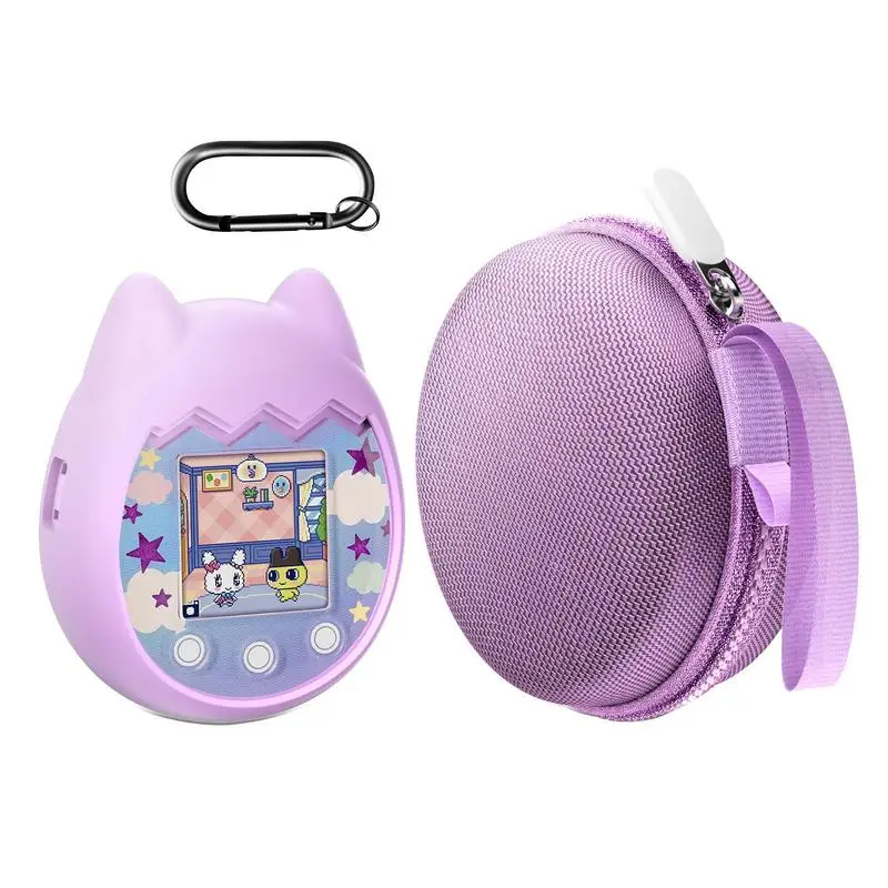 

Silicone Storage Bags Hard Carrying Case Electronic Pet Accessories Provide Convenience For Playing And Carrying Pet Machine